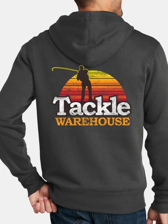 Tackle Warehouse Full Zip Retro Hooded Sweatshirt