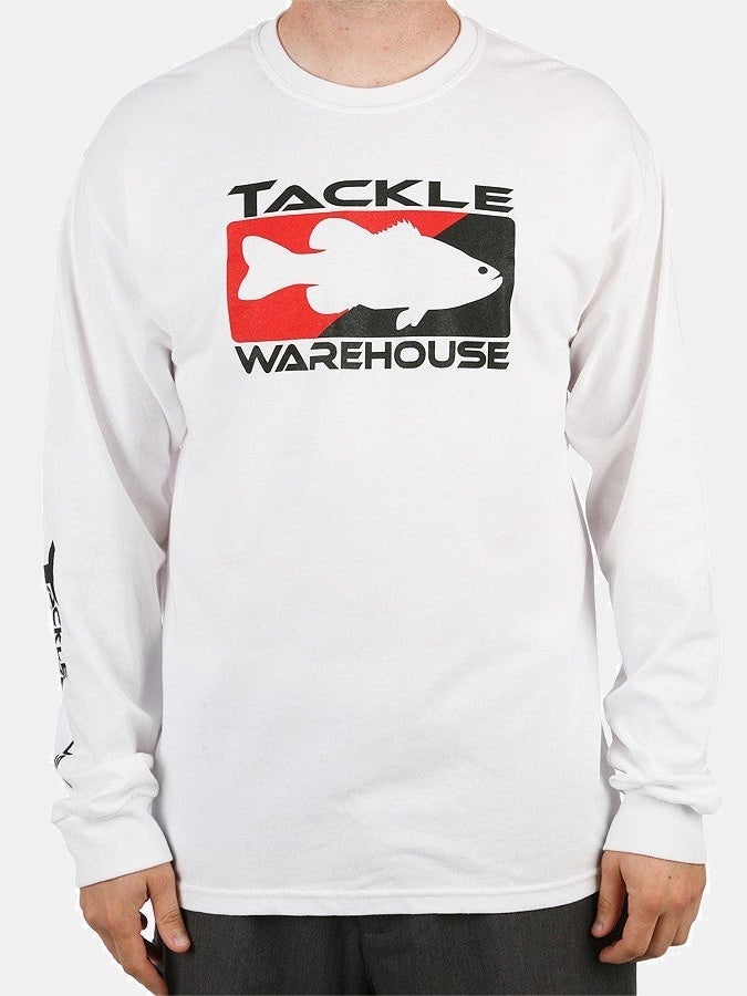 Pick Tackle Supply Depot Logo Long Sleeve Shirt Navy 