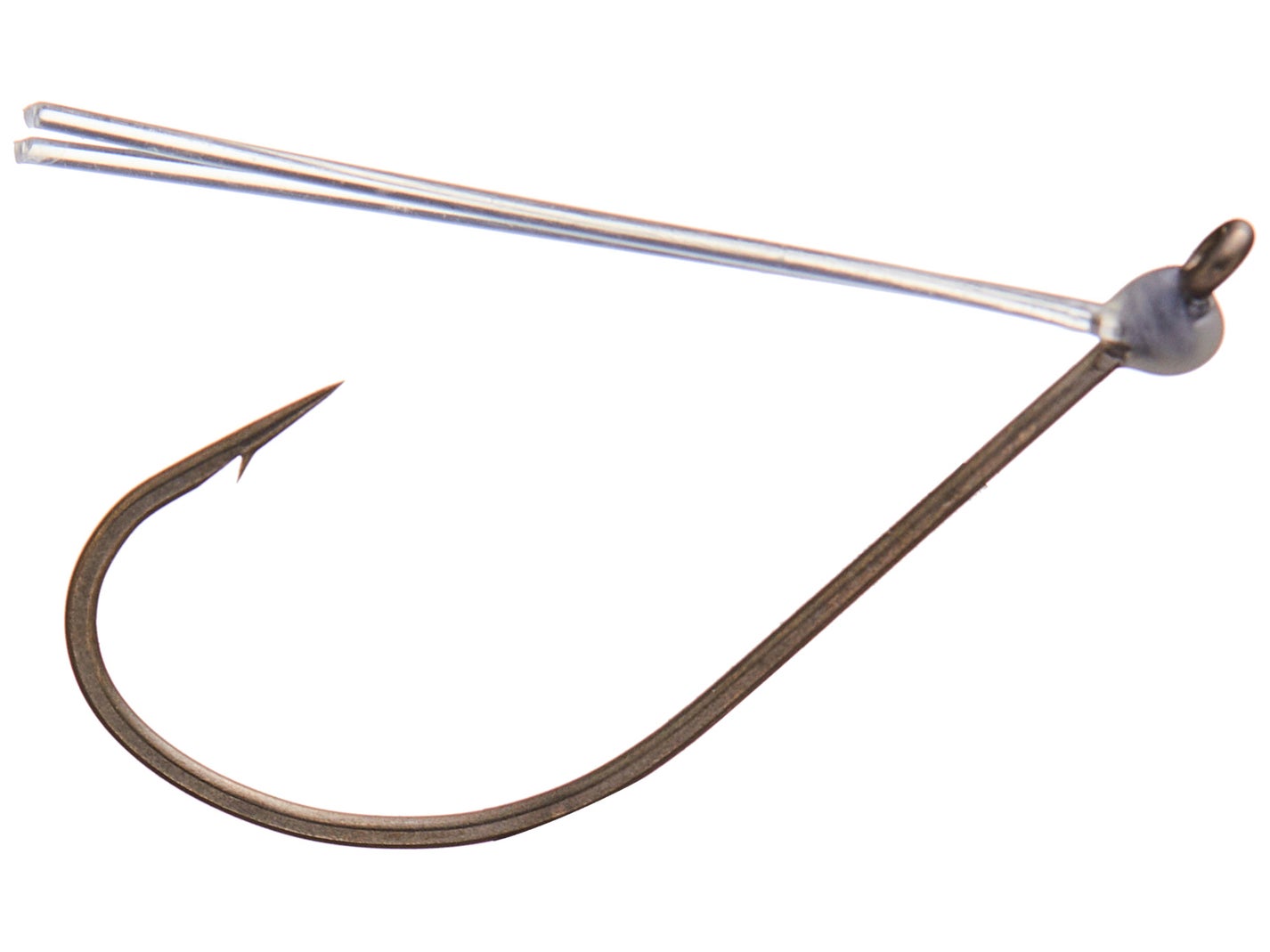 Bass Fishing? Grab These Owner Sniper Finesse Weedless Neko/Wacky Hooks, Size 1. Pack Of 4, Perfect For Weedless Presentations. The 4110 Model.