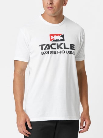 Tackle Warehouse Vertical Short Sleeve Shirt White