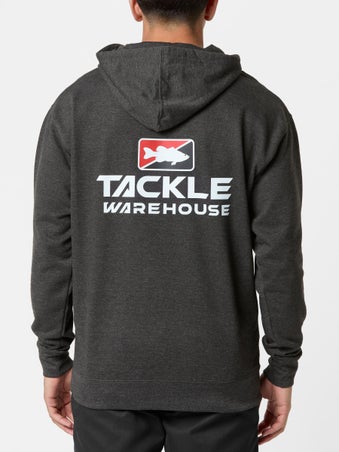 Tackle Warehouse Vertical Hoodie Charcoal Heather