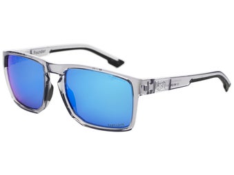 WileyX Founder Sunglasses Gloss Crystal Gry/CV Blu Mirr