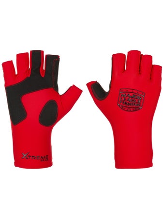 Xtreme Gear Half Finger Sun Gloves Red