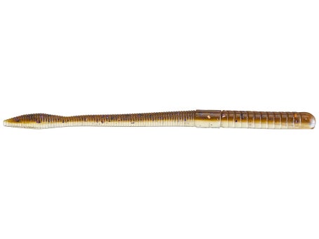 Big Bite Baits Bio Bait 6" Finesse Worms - Soft Plastic Bass Bait (Choose Your Color)