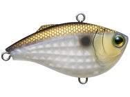 Yo-Zuri Rattl'n Vibe One Knock (S) 65mm 6-1/2 - Esca Affondante Con Sonaglio Singolo, Colore Ghost Pearl Shad, Per Pesca A Spinning E Traina