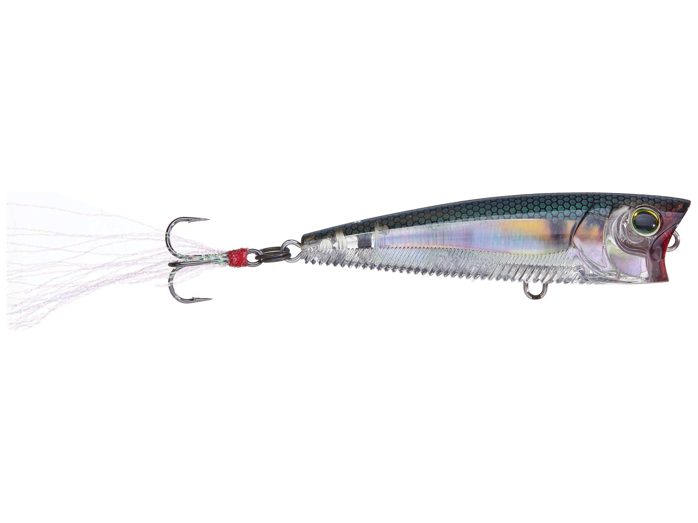 Yo-Zuri 4 3/8" 3DB Pencil Popper 110 Topwater Bait Prism Shad 1 - Foto 3