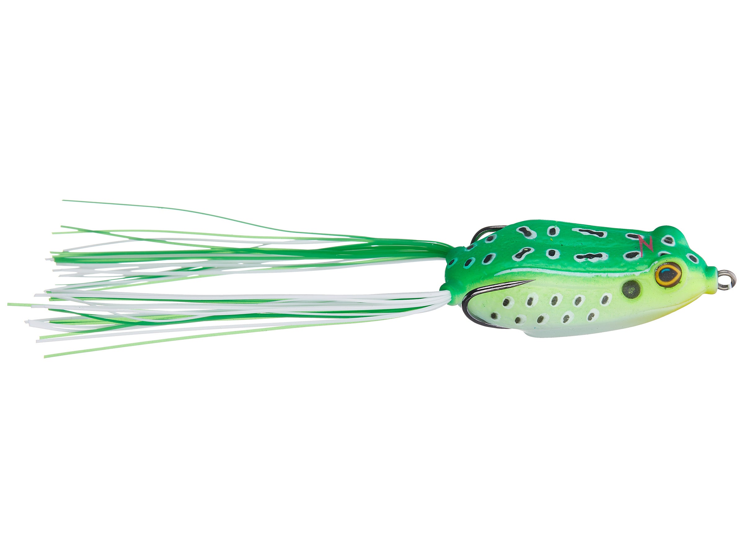 Leurre Z-Man Leap FrogZ - Grenouille Corps Creux 2,25" - Léopard Vert - Pêche