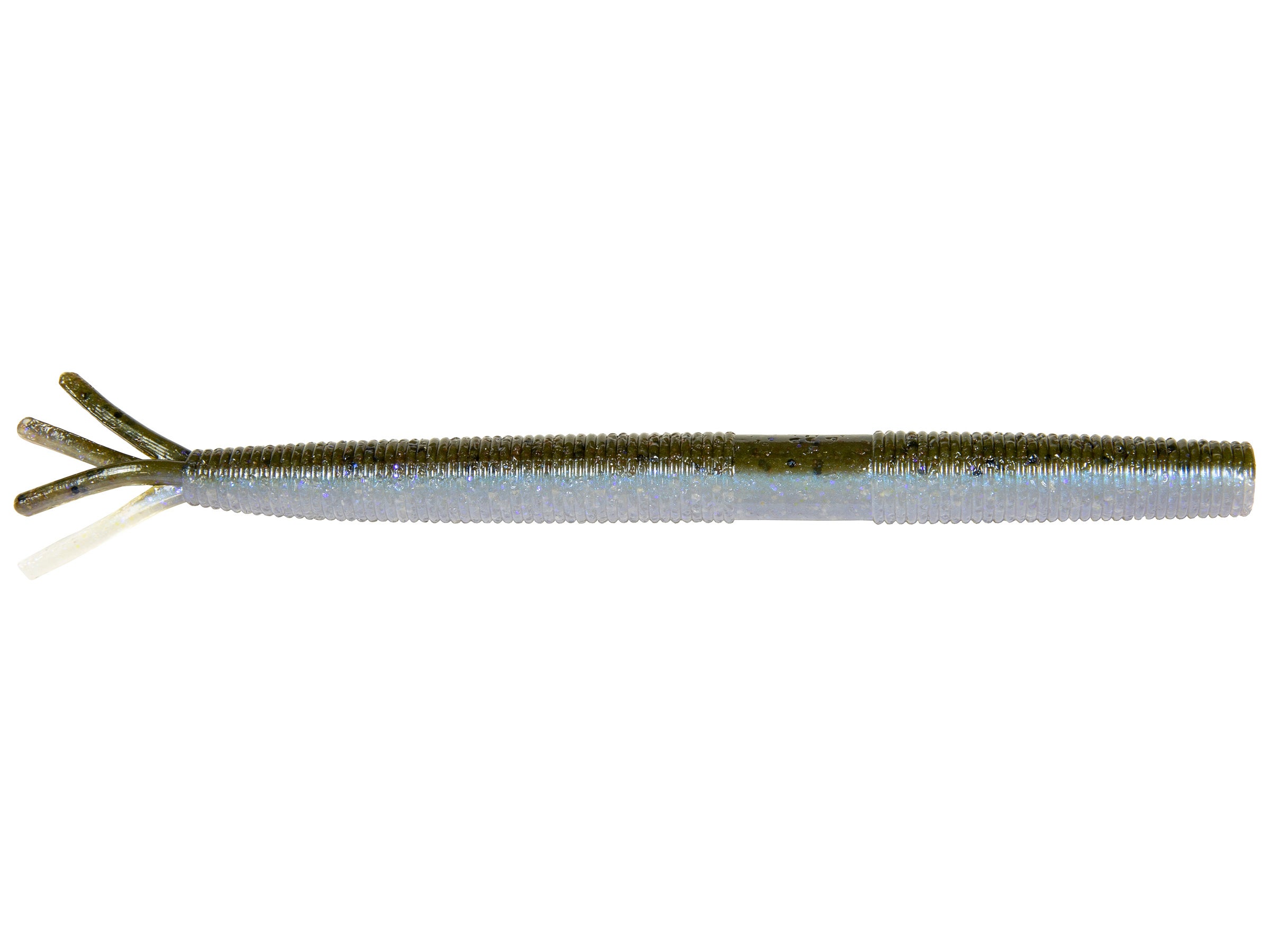 Z-Man Bang StickZ 5,75” – Soft Plastic Green Pumpkin Blue – 6 Pezzi Per Neko & Wacky Rig – Bass E Muskie