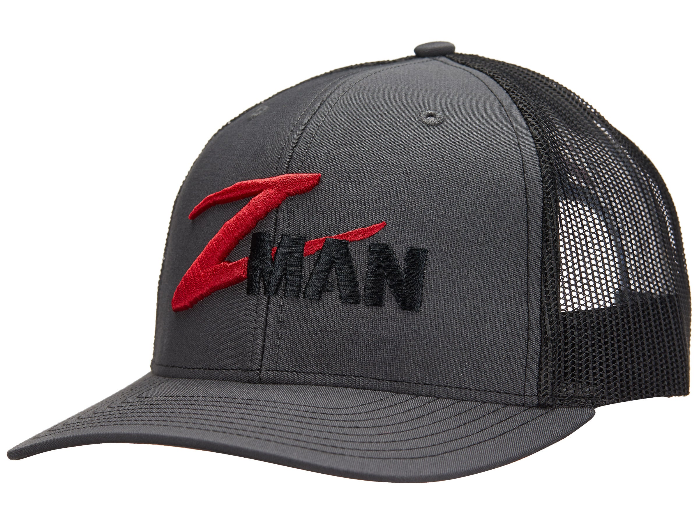 Z-Man Structured Ned Trucker Mesh Snapback Ned Rig Bass Fishing Hat 