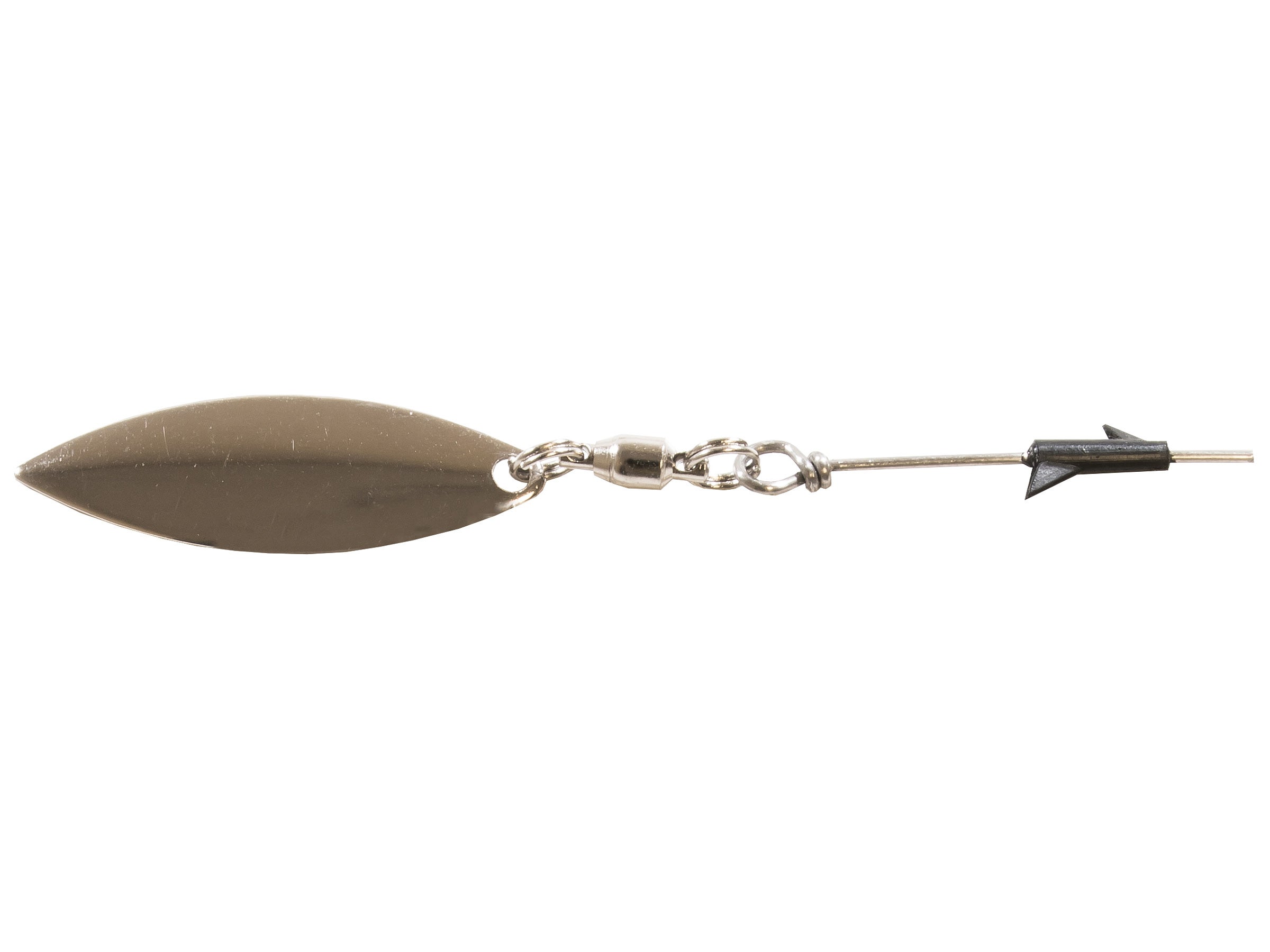 Z-MAN TRD Spinz Tail Spinner Bait - Lama Salice Argento, Per Esche ElaZtech (3 Pezzi)