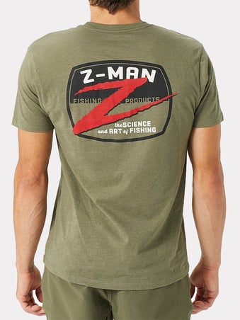 Z-Man Z-Badge Logo Teez Shirt Military Heather MD