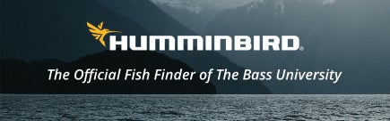 Humminbird. The official fish finder of The Bass University.