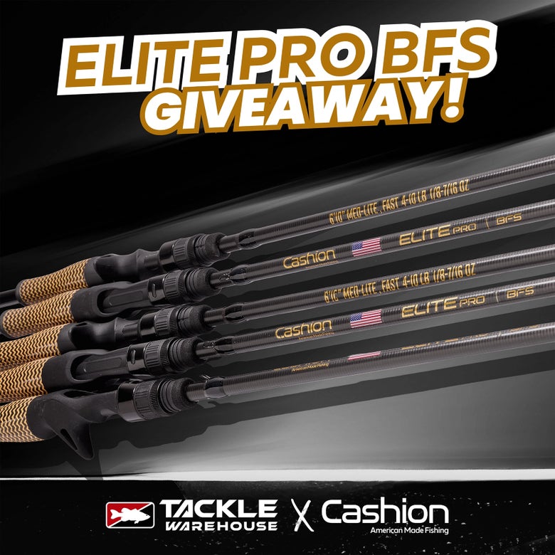 Cashion ELITE Pro BFS Casting Rods Giveaway