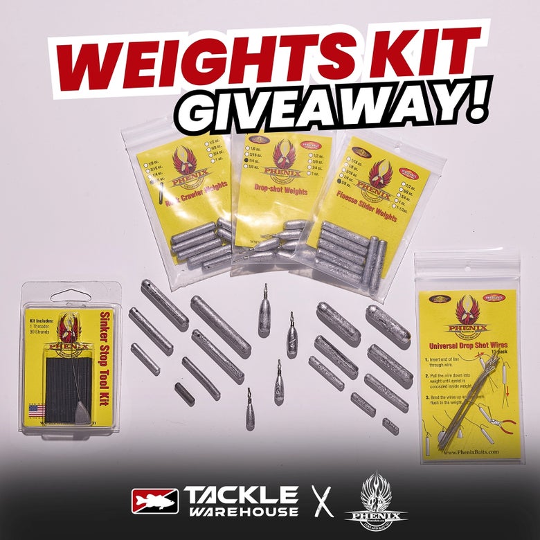 Phenix Fishing Weights Kit Giveaway