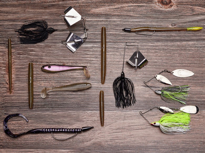 various baits for bass fishing