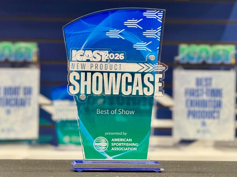 ICAST Best Of Show Winner 2026 Trophy