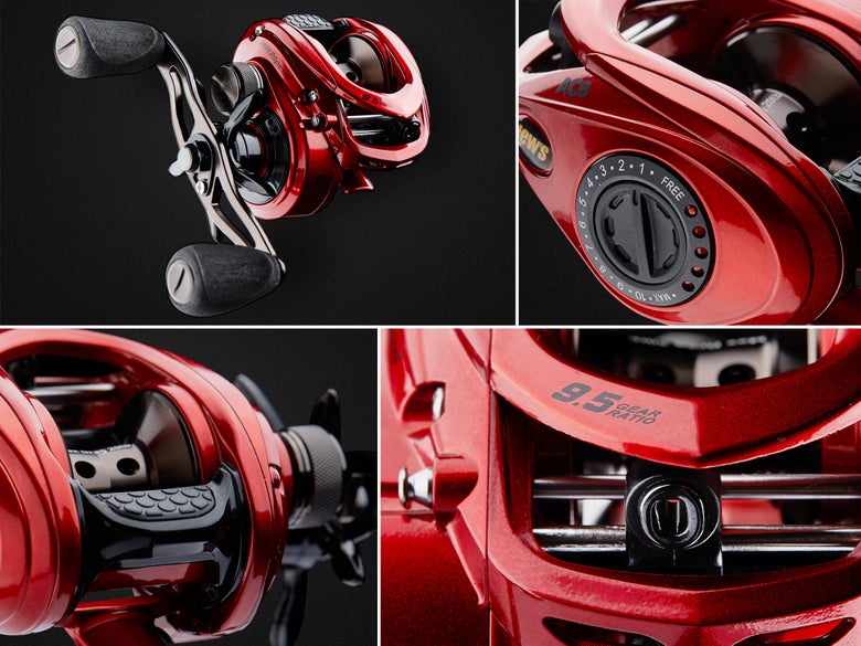 Lews Hyper Speed LFS Casting Reel Components