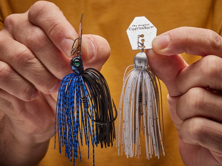 Z-Man Chatterbaits in hand