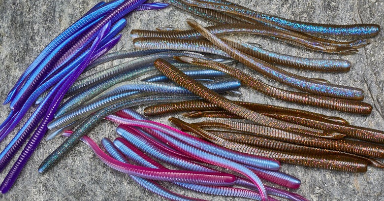 Assorted worm colors