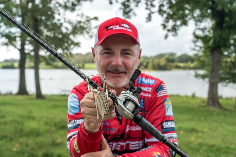 Spinnerbait expert Mark Menendez