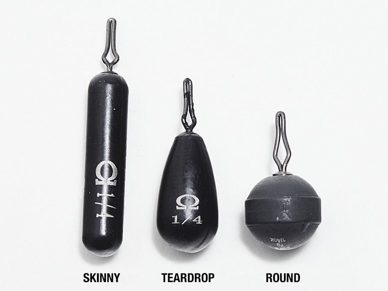 Drop Shot Sinker Types