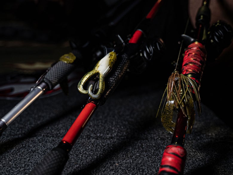 Toad Rod rigged up