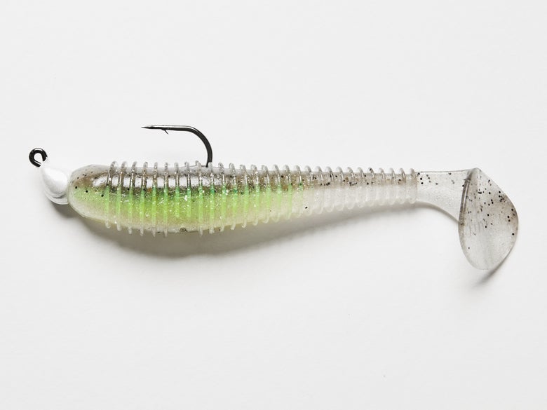 swimbait with dyed body