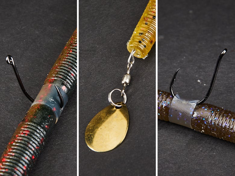 Variety of Wacky Worm Modifications
