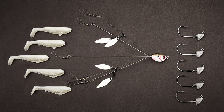 How and When to Fish an Umbrella Rig for Bass