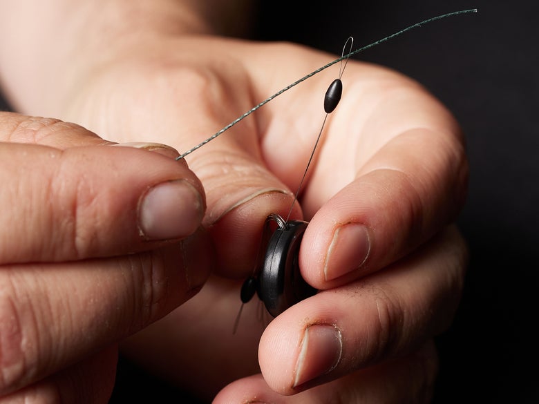Threading Line Through Punch Stop Wire