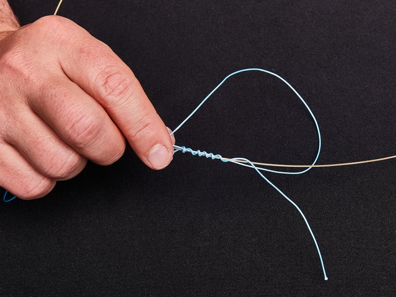 How to Tie a Double Uni Knot