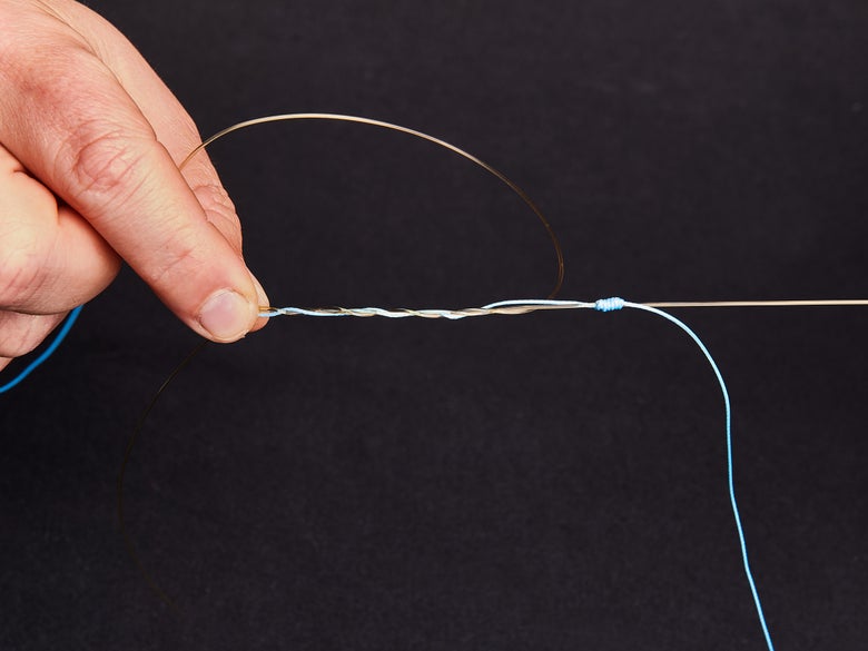 making wraps on second uni knot