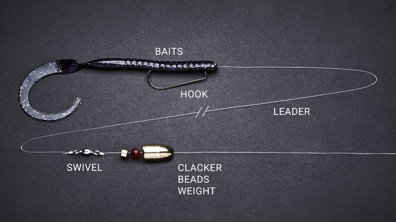 Diagram of Carolina Rig