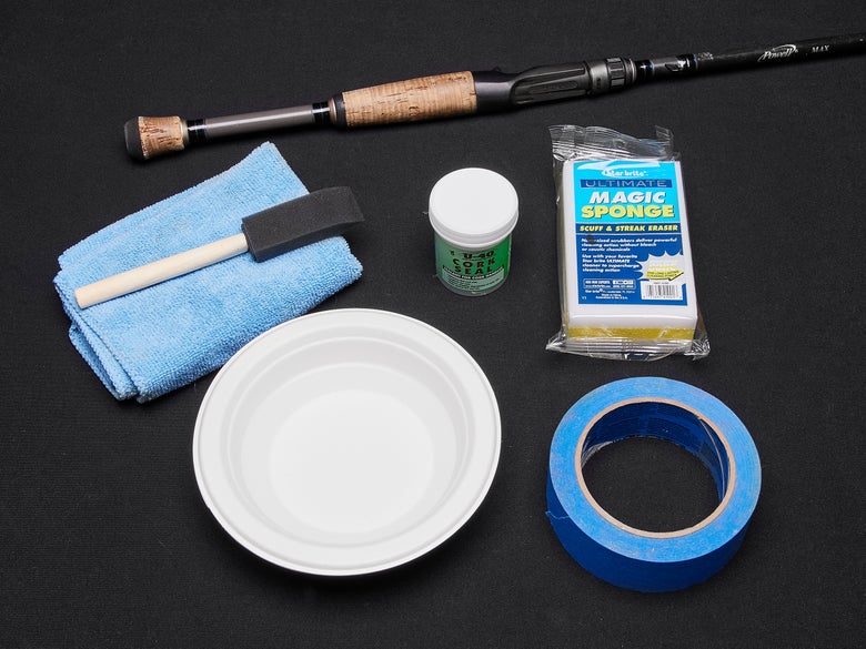 HowTo Clean Cork Rod Handles
