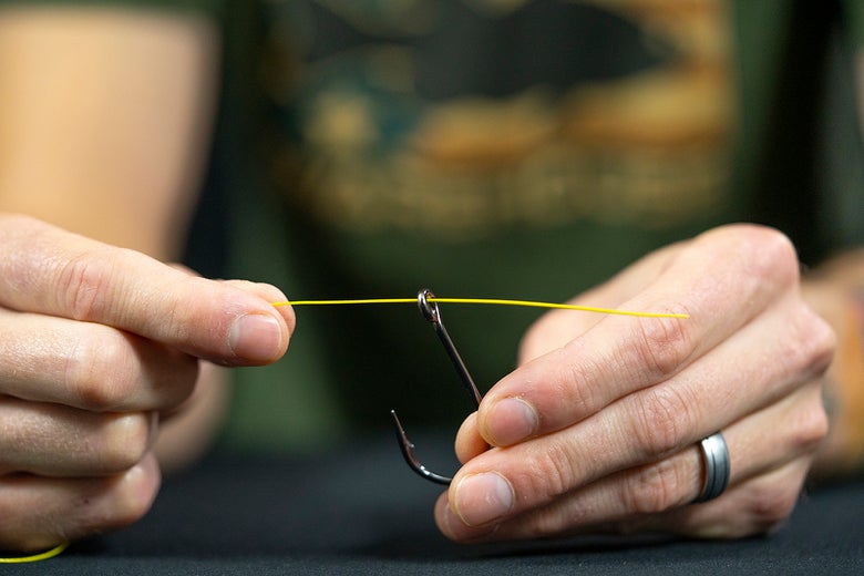Thread Line through Eye