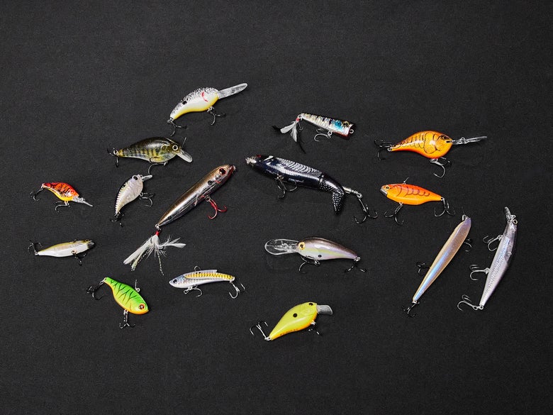 assorted hardbaits