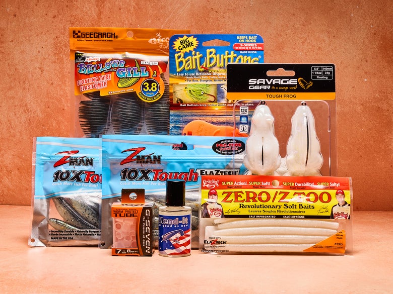 Group shot of products that will help anglers get the most out of every bait