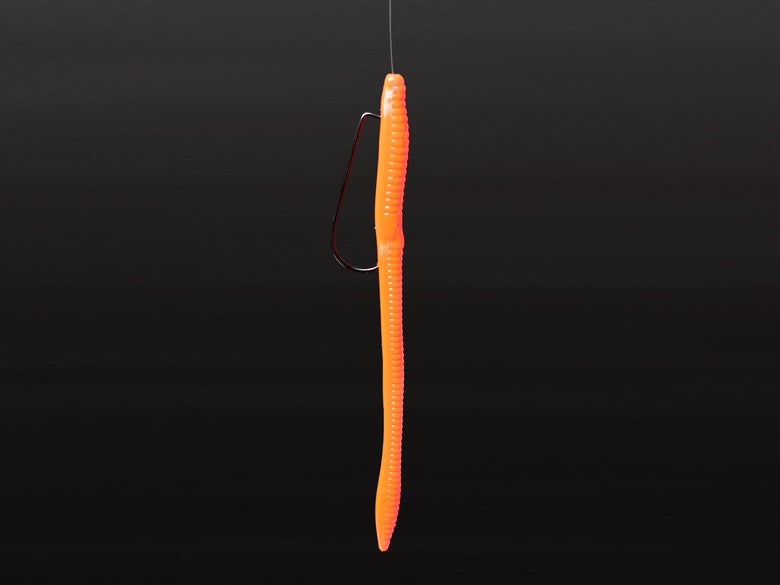 Straight version of a floating worm