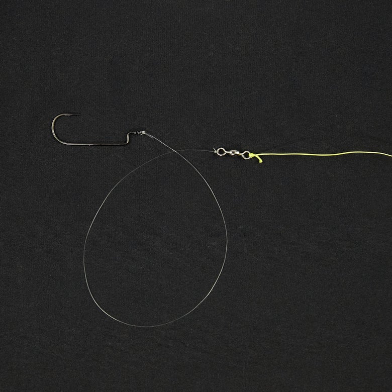 With this assembly you will have better bites. // How to tie a hook for