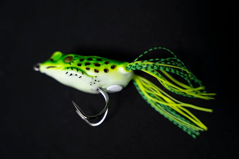 How to make traditional hook fishing for sewing bait with frog 