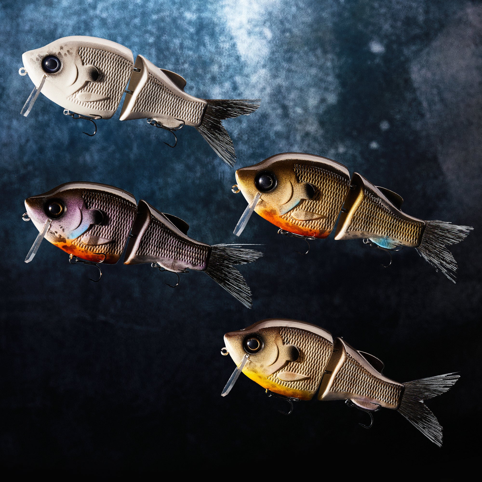 Clutch Swimbaits Color Lineup