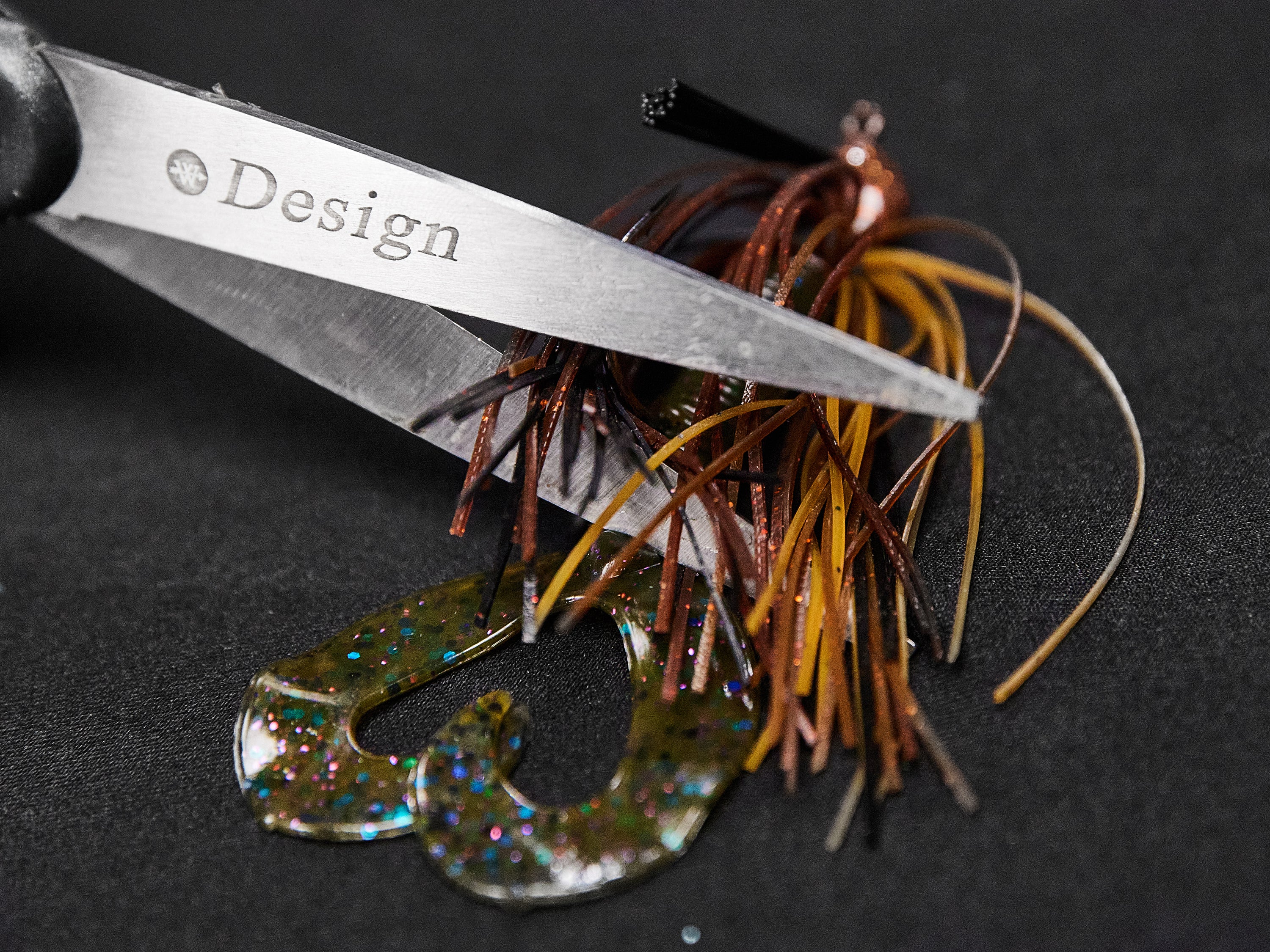 Cutting Skirt to Modify the Swim Bait