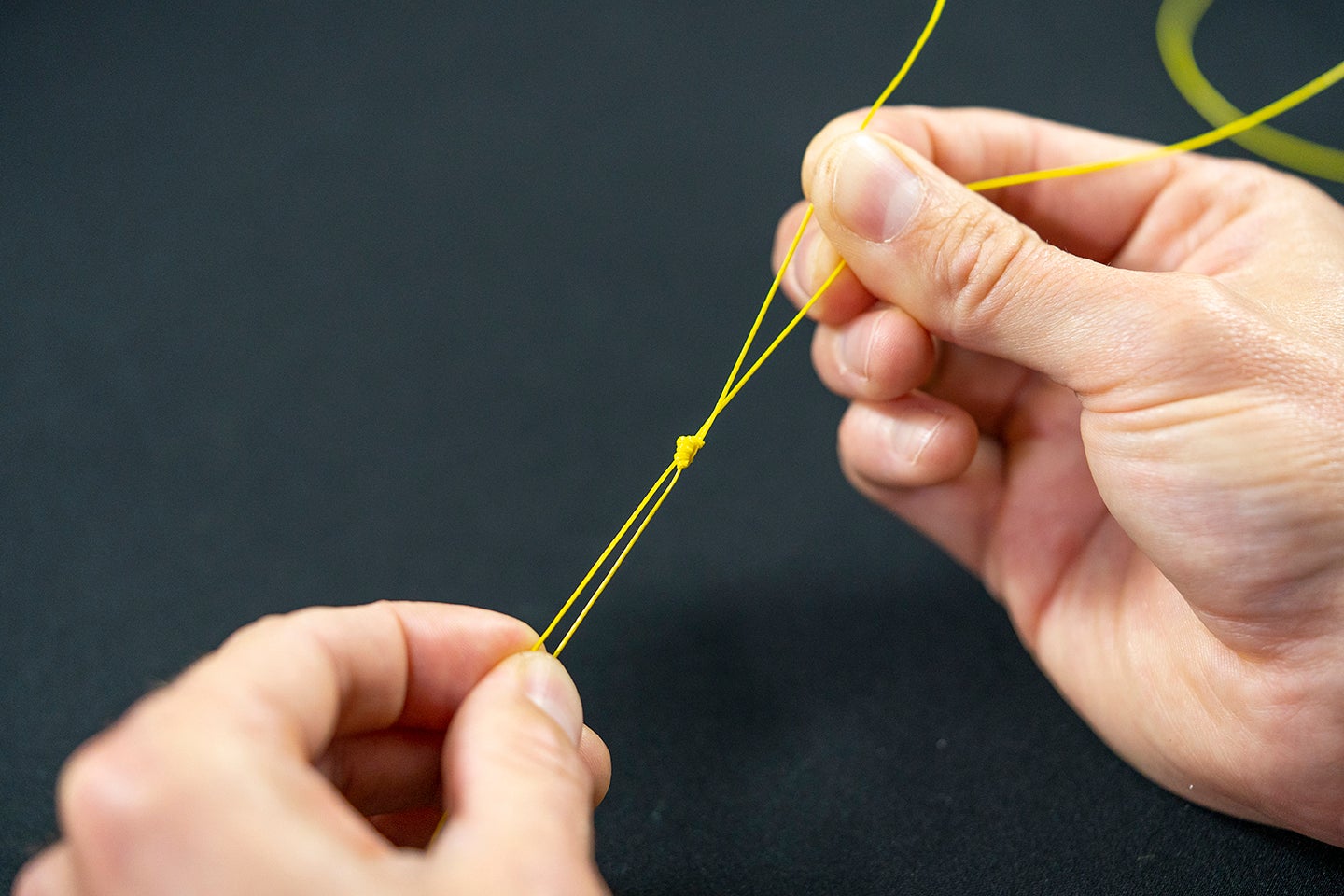 Tightened knot