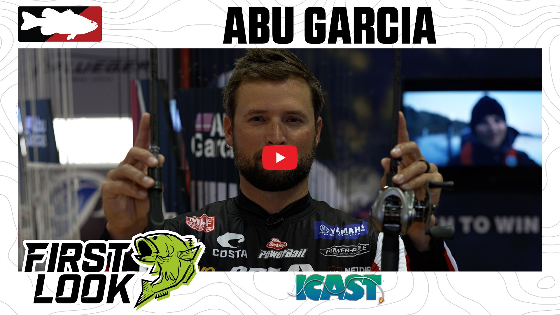 Abu Garcia Zenon BFS Rods with Justin Lucas 