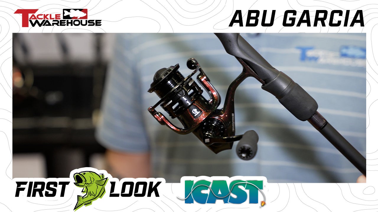 Abu Garcia IKE Signature Spinning Reels with Iaconelli 