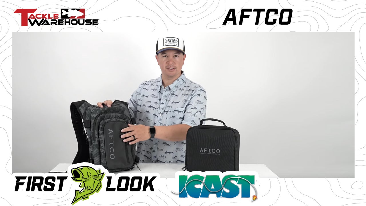 Aftco Boat Bags, Urban Angler Backpack & Lure Binder 