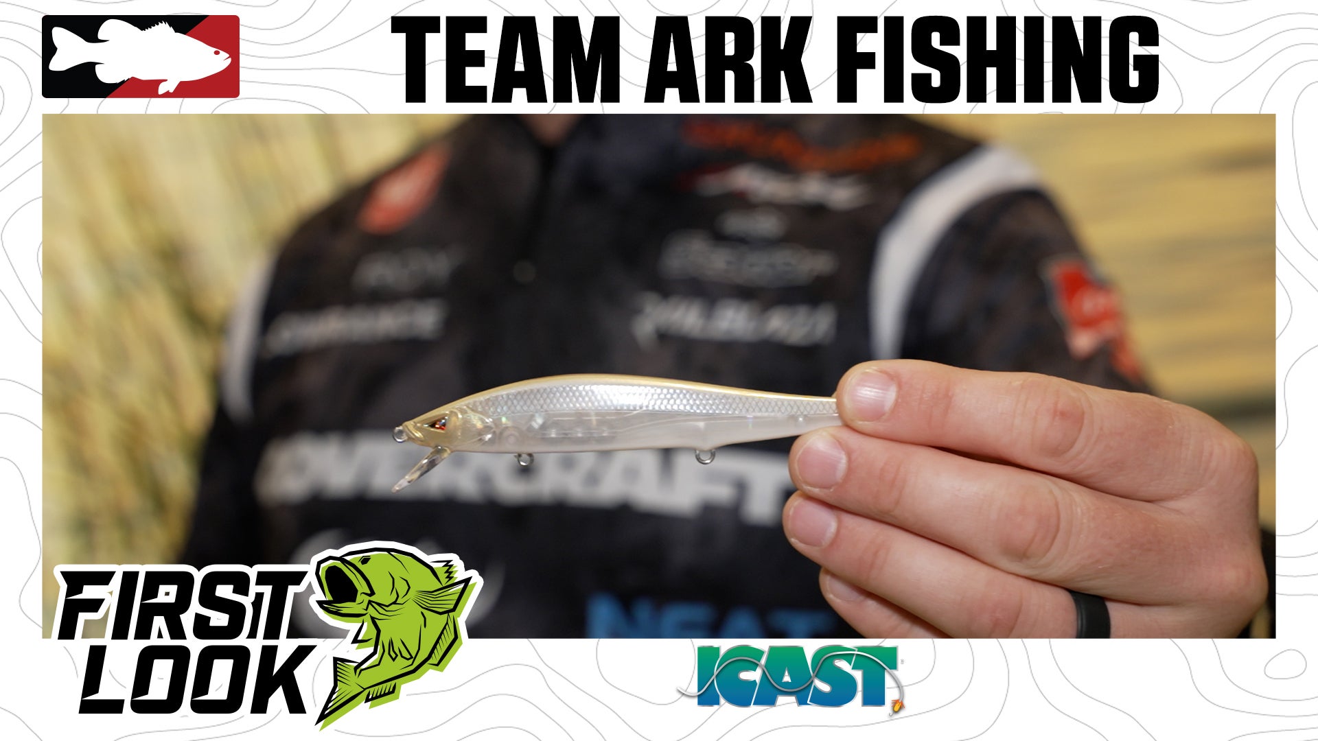 Team Ark J110SP Suspending Jerkbait with Bradley Roy 