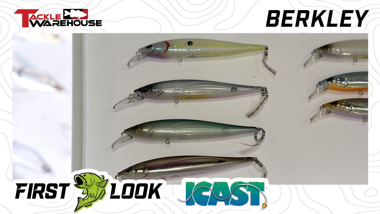 New Berkley Stunna Jerkbaits 100, 100+1 & 112 Jerkbaits 