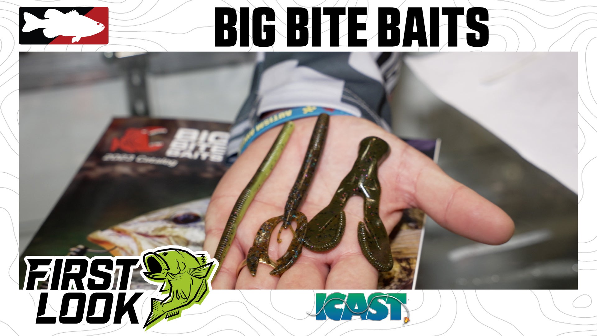 Big Bite Scentsation Largemouth Shapes with Drew Cook 