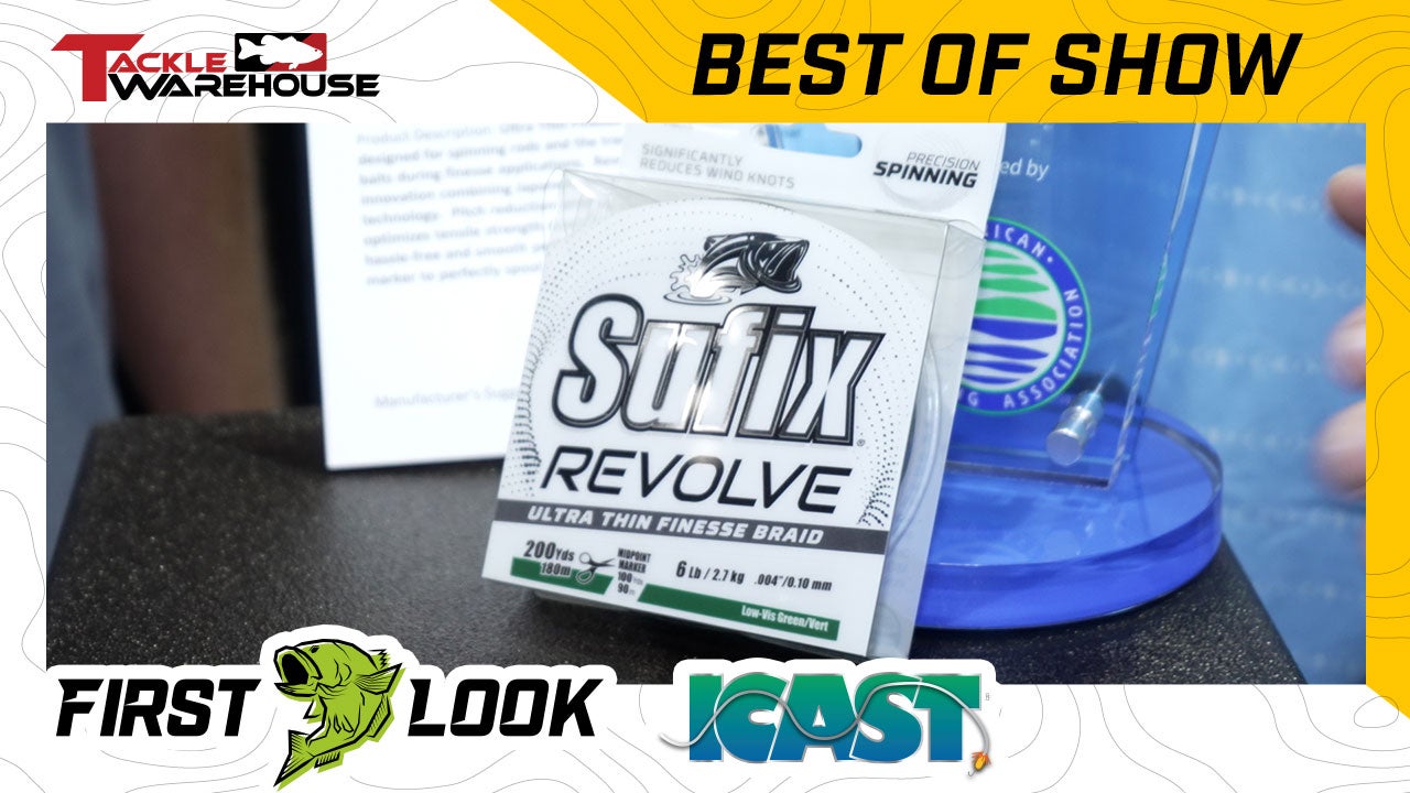 Sufix Revolve Braided Line - Best of Show Fishing Line 